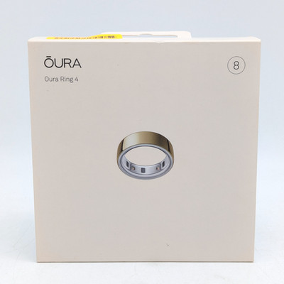 Oura Ring 4 Smart Ring Activity Tracker - Gold US Size 8 - (JJZ90-54216-08)
