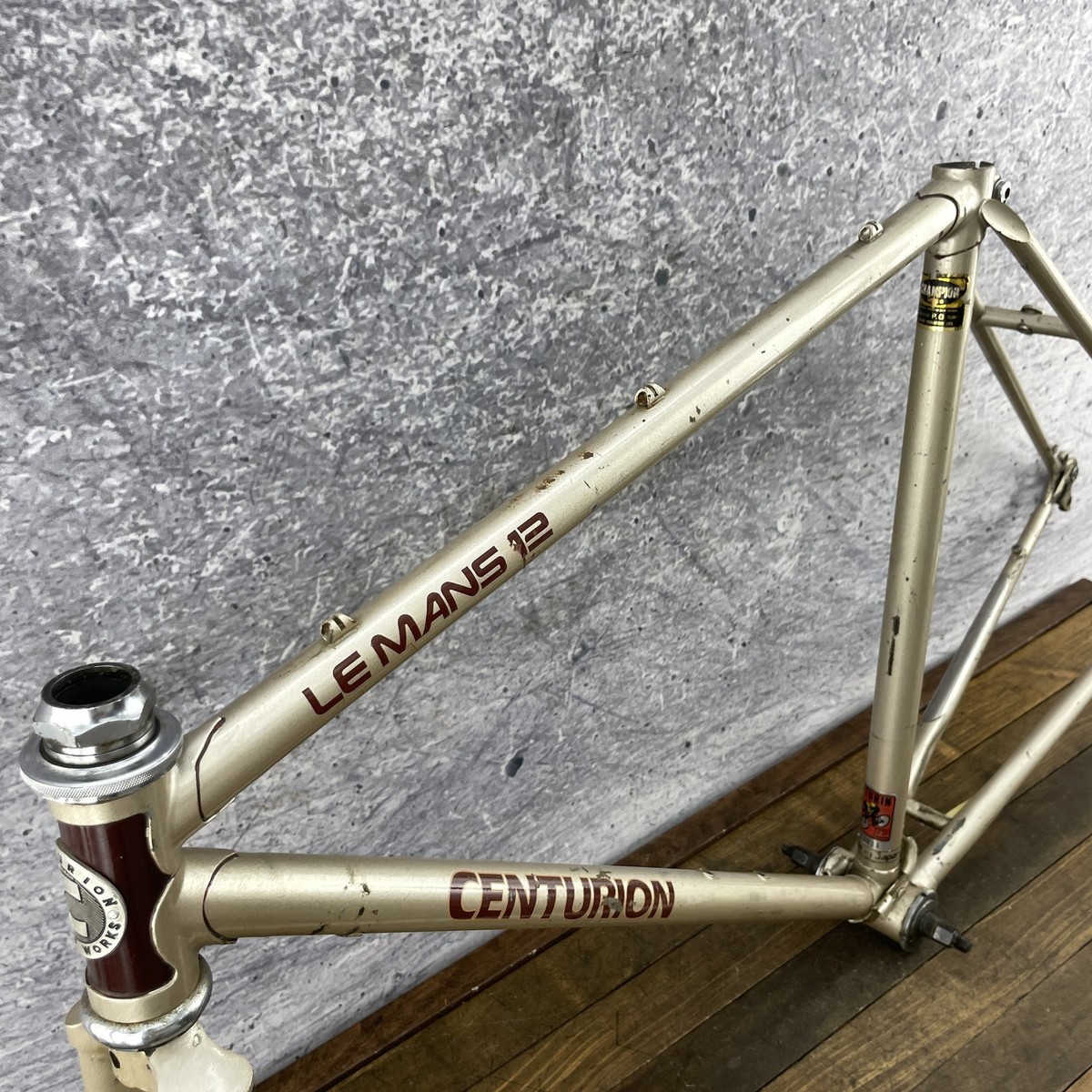 Vintage Centurion Le Mans Road Bike Frame 50 cm Japan Tange