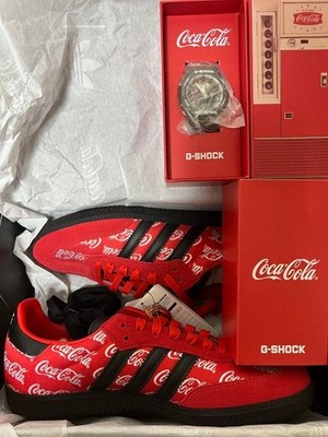 G-SHOCK GA-2100CC-3AJR & Adidas Samba OG Coca-Cola Set From Japan