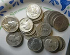 Roll of 40 Silver Quarters Pre-64 Mixed Dates Mostly 64’s 90% Silver