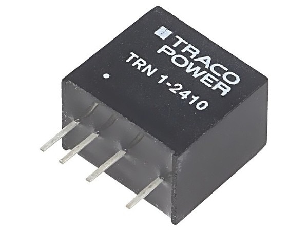 Trn 1-2410 Wandler: Dc/Dc 1W Ueing: 18-36VDC Uausg: 3,3VDC Iausg: 300Ma Sip Trac-image