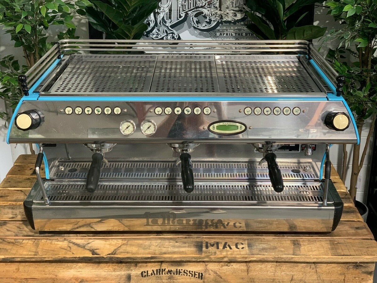 LA MARZOCCO FB80 3 GROUP BABY BLUE ESPRESSO COFFEE MACHINE