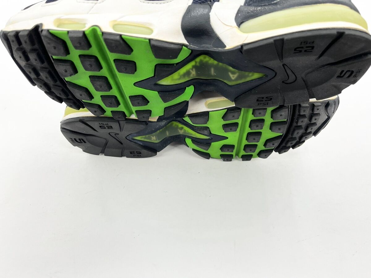 Size 11 - Nike Air Max 96 XX White Obsidian Scream Green for Size 11 - Nike Air Max 96 XX White Obsidian Scream Green for