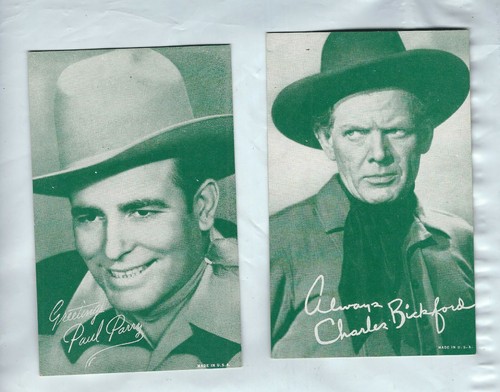 5 Cowboy Movie Star Arcade Karten Gaby Hayes, Roy Rogers, Andy Devine + 2 andere - Bild 4 von 5