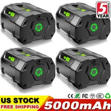 56V Lithium-ion Battery 5.0Ah For EGO Power+ 56volt BA1400T BA4200 BA2800 New