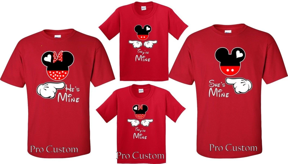 Mine He's mine Mine Disney matching -Shirts | eBay