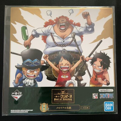 Dadan Luffy Sabo Ace One Piece Best of Omnibus 2 Shikishi Art