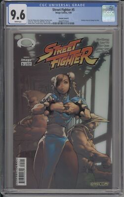 STREET FIGHTER #5 - CGC 9.6 - RARE GRADED!! - ALTERNATE PARK