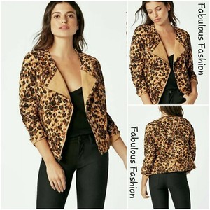 lightweight leopard print jacket