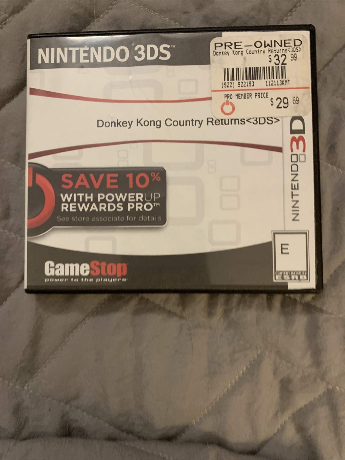 3ds Donkey Kong Country Returns Gamestop Donkey Kong Country