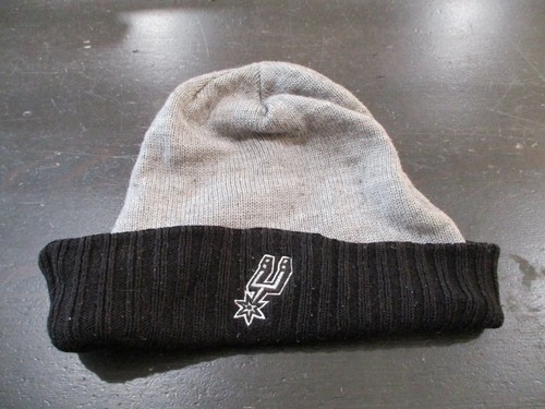 San Antonio Spurs Hat Cap Beanie Gray 