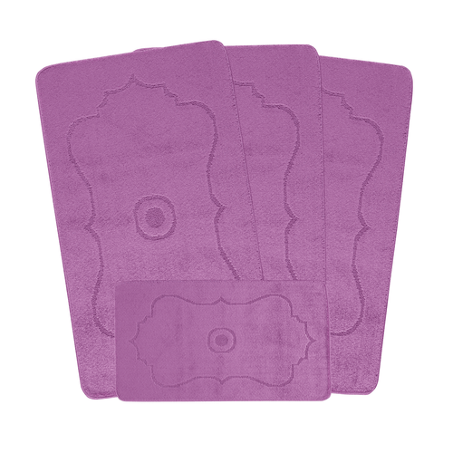 JUEGO DE 4 ALFOMBRAS LAVABLES ROMANY GIPSY, TALLAS CARAVAN TOURER 67X120CM Hilal - Imagen 58 de 59