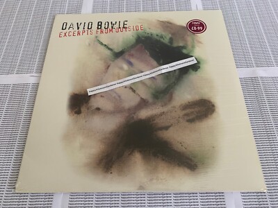 David Bowie EXCERPTS FROM OUTSIDE 1995 1st Pressing SEALED!!!!!!!!!!