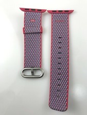Original Genuine Apple Watch Woven Nylon Band 38MM 40MM 41MM strap Berry Checked