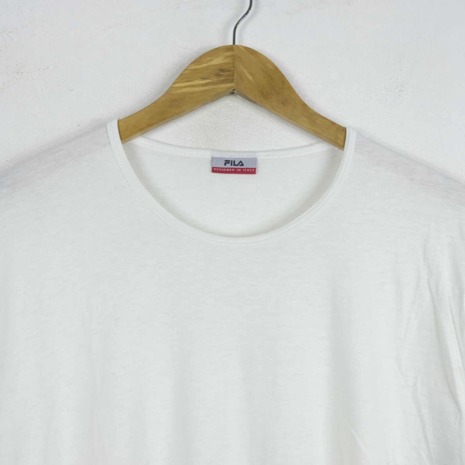 Maglia Fila Taglia 2XL Uomo Logo Comodo Cotone Pratico Casual Tinta Unita Man