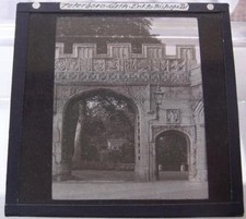 Magic Lantern Slide - Peterborough Cathedral  x 11 - Some Discolouration   b1