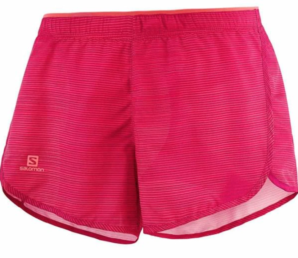 Pantalones cortos de running ágiles medianos Salomon para mujer Foto 3 de 4