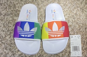 adidas adilette rainbow