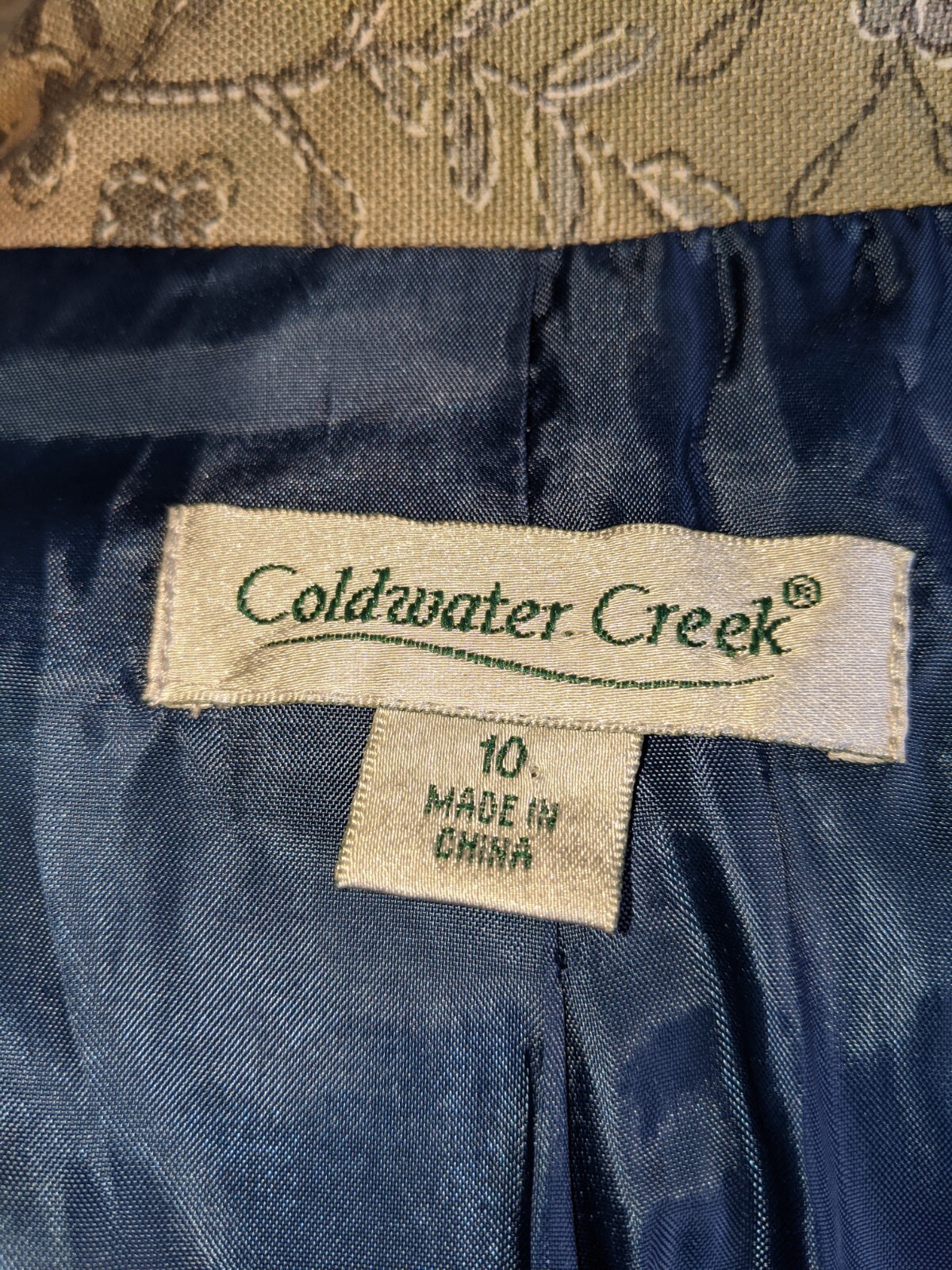Coldwater Creek Beautiful Patchwork Embroidery Ja… - image 10