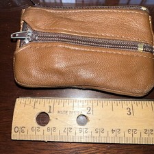 Vintage Genuine Leather Coin Wallet And Key Case