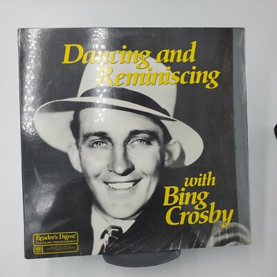 DANCING AND REMINISCING WITH BING CROSBY VINYL LP 1986 SOME SUNNY DAY, BRAZIL EX
