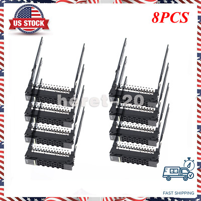 8PCS New For V3 2.5'' Hard Drive Caddy Tray for RH2288HV3 2200V3 RH5885H