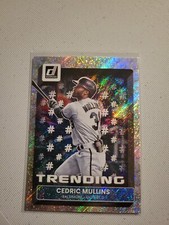 2022 Donruss Trending Cedric Mullins #T-4 Silver Rapture Mint Baseball Card C21