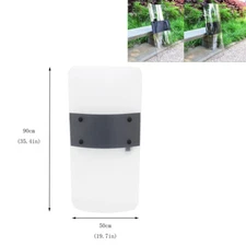 1pc Anti-riot Clear Polycarbonate Tough Shield Security Protection Shield 0.138"