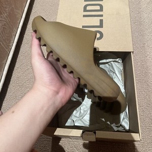 adidas gazelle silver green womens adidas Yeezy Slide Slate Grey | Streetwear | Melbourne, Australia main image 1