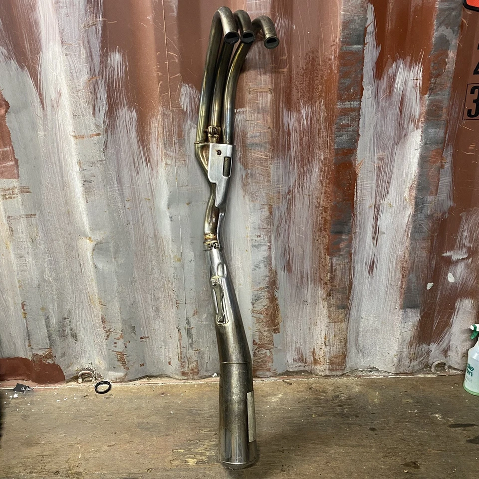 Tubos de escape laterales derechos originales Honda CBX CBX1000 OEM 1979 1980 Super Sport Foto 2 de 4