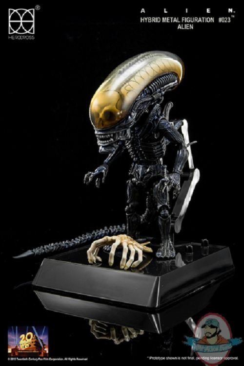 alien エイリアン　ハイブリッド 3種類　hottoys herocross Herocross Hybrid Metal Figuration 023 1979 The Alien Diecast