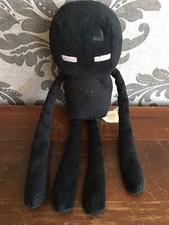 Minecraft Mojang Enderman Stuffed Doll Plush 10" Black Soft Stuffed Toy 2014