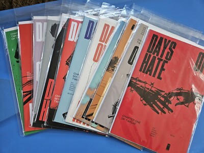 IMAGE COMICS: DAYS OF HATE AUSGABEN #1 - #12 KOMPLETTE SERIE 2018