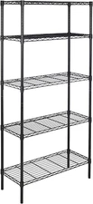 5-Shelf Adjustable Heavy Duty Steel Wire Rack Storage Shelving Organizer for Kit