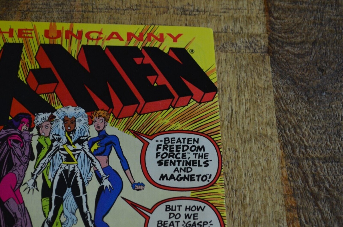 Uncanny X-Men #244 Marvel Comic Book 1989 VF 7.5 Jubilee