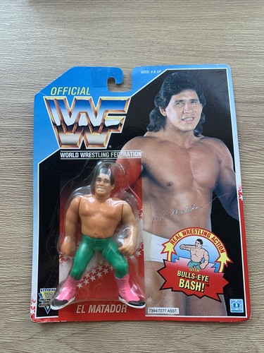 WWF Hasbro El Matador Carded Figure Moc...