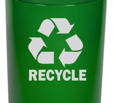 Recycle Recycling Design Vinyl Sticker Decal 3"-5" each Environmental Green