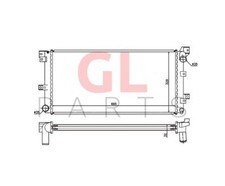 Radiateur Chrysler VOYAGER
