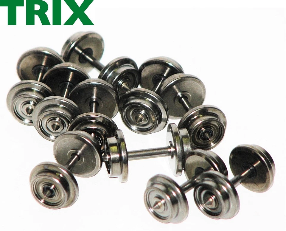 Trix Express H0 E33357811 DC Gleichstrom-Radsatz Spitzenlagerung (10 Stück) NEU
