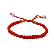 Good luck Handmade Red String Bracelet Adjustable Luck Red Rope Bracelet - A3