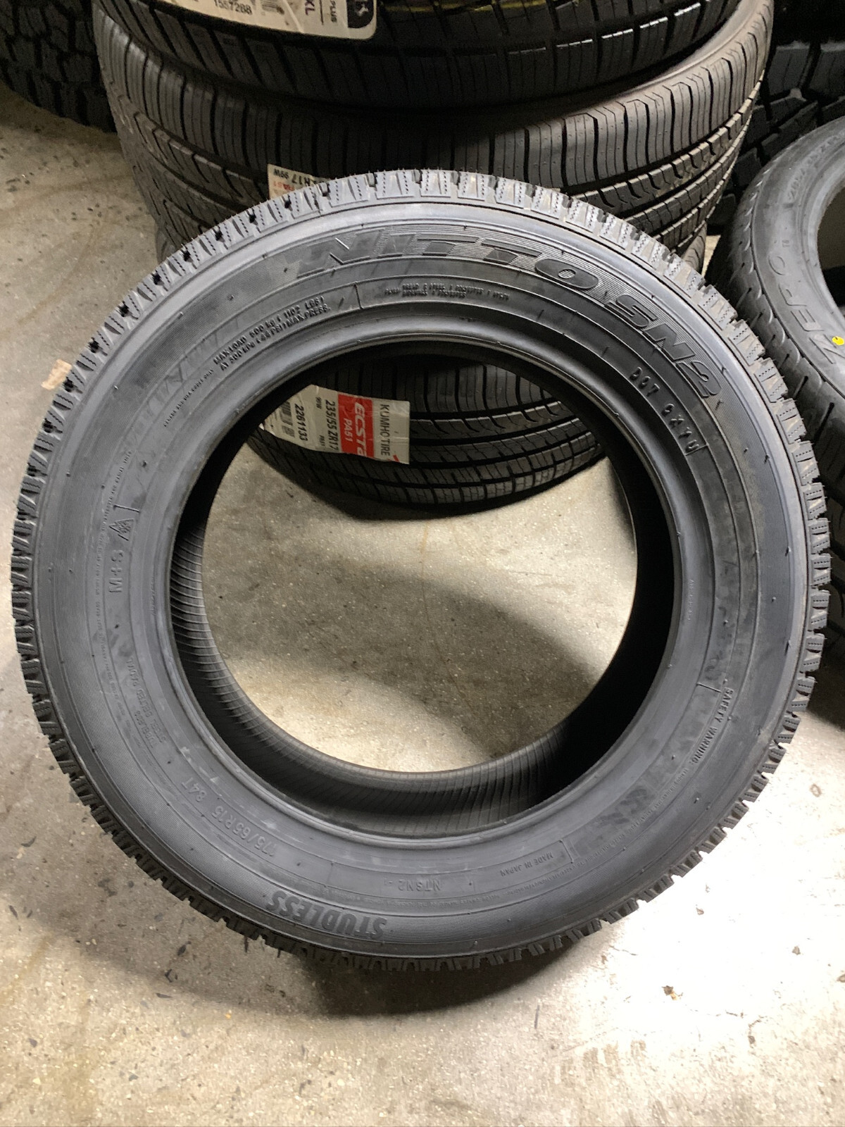 2 New 175 65 15 Nitto Winter SN2 Snow Tires eBay