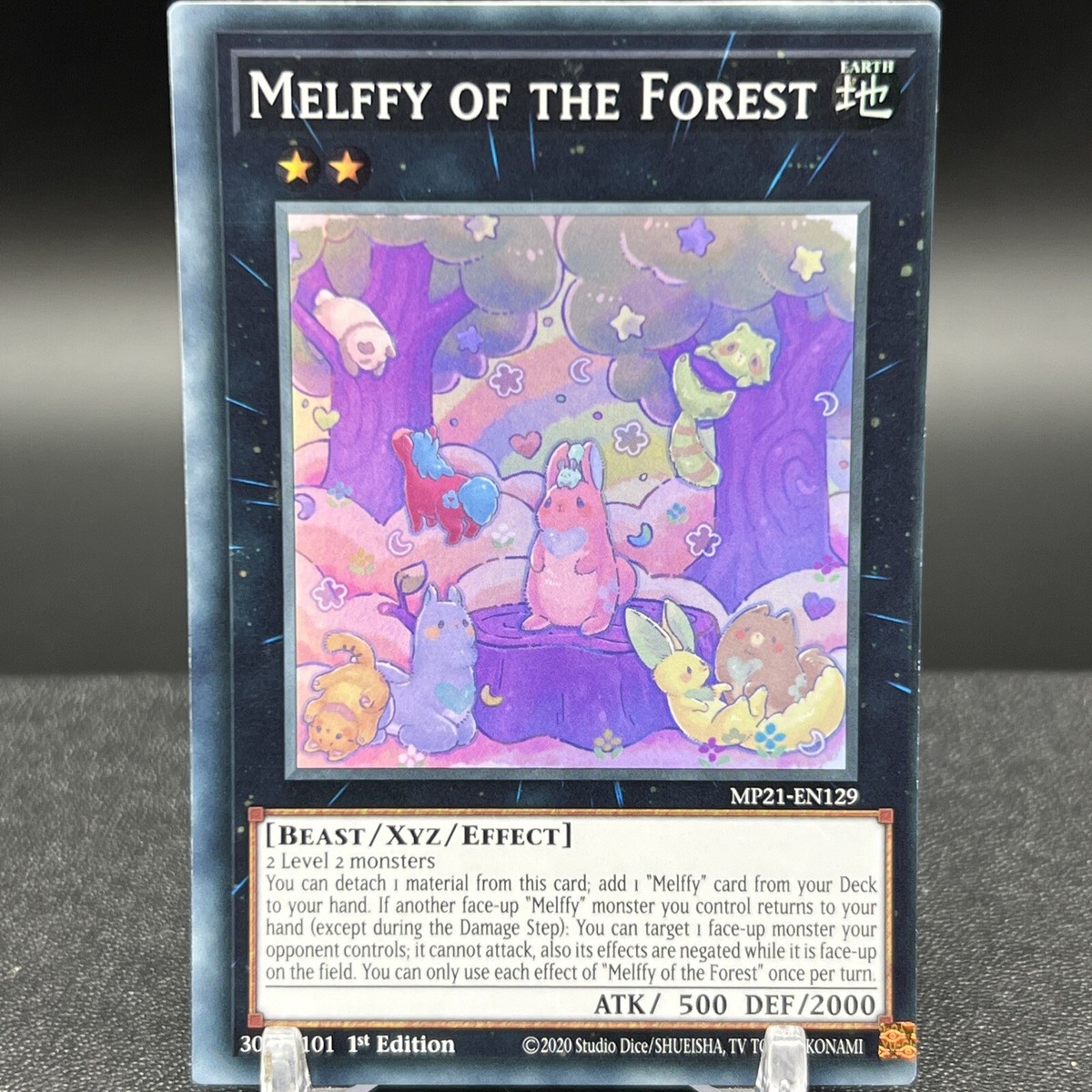 Melffy of the Forest MP21-E068 MISCUT 1st Edition Super Rare