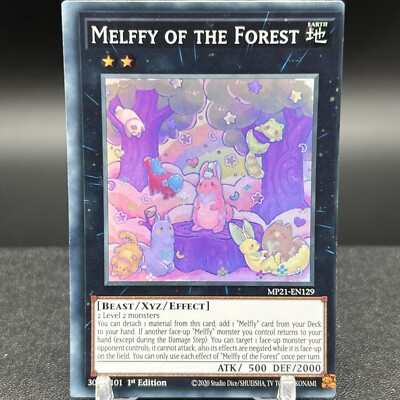 Melffy of the Forest MP21-E068 MISCUT 1st Edition Super Rare