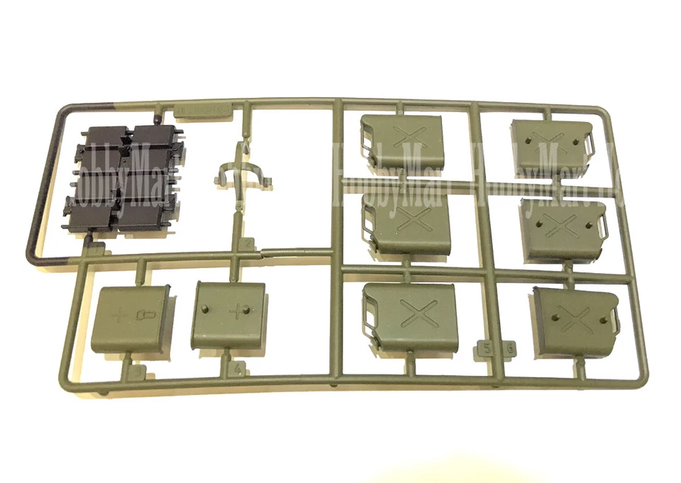 Heng Long RC Tank US M26 Pershing Snow Leopard 1/16 2.4Ghz 025 A,B,C Parts Set - Image 4 of 4