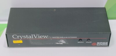 ROSE ELECTRONICS  CRV-R  CRYSTAL VIEW-/ USED