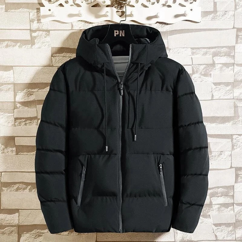 Men's Waterproof Winter Jacket Warm Winter Coat Outdoor Ski Snow Hooded Jacket
Opens in a new window