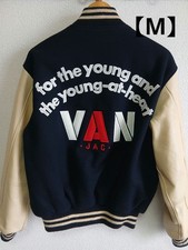 Van Jac Varsity Jacket M Navy No.sj3775