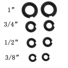 Wrench Retaining Ring Clips 2 Set with O Ring for Pneumatic 3/8 1/2 Drive