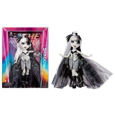 Rainbow High Shadow High Limited Edition Doll Heather Grayson Black White Hair