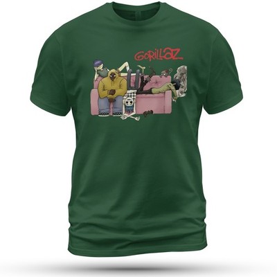 Gorillaz Member at Sofa T-Shirt Funny Size S-5XL Made in USA
